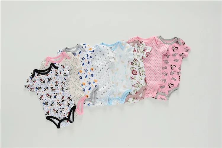 Случайные поставки детские комбинезоны чистые сертифицированные простые белые хлопковые