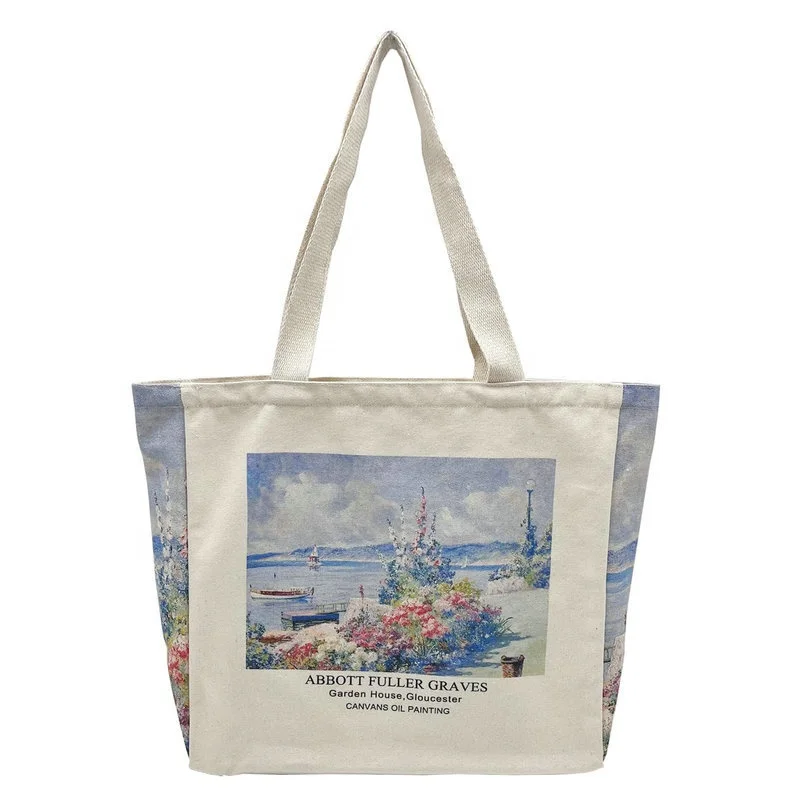 FACADE PATTERN ★ Canvas Shopper Bag 2 colors Fendi - Blue & White FF Glazed Canvas Shopper | Mitchell Stores