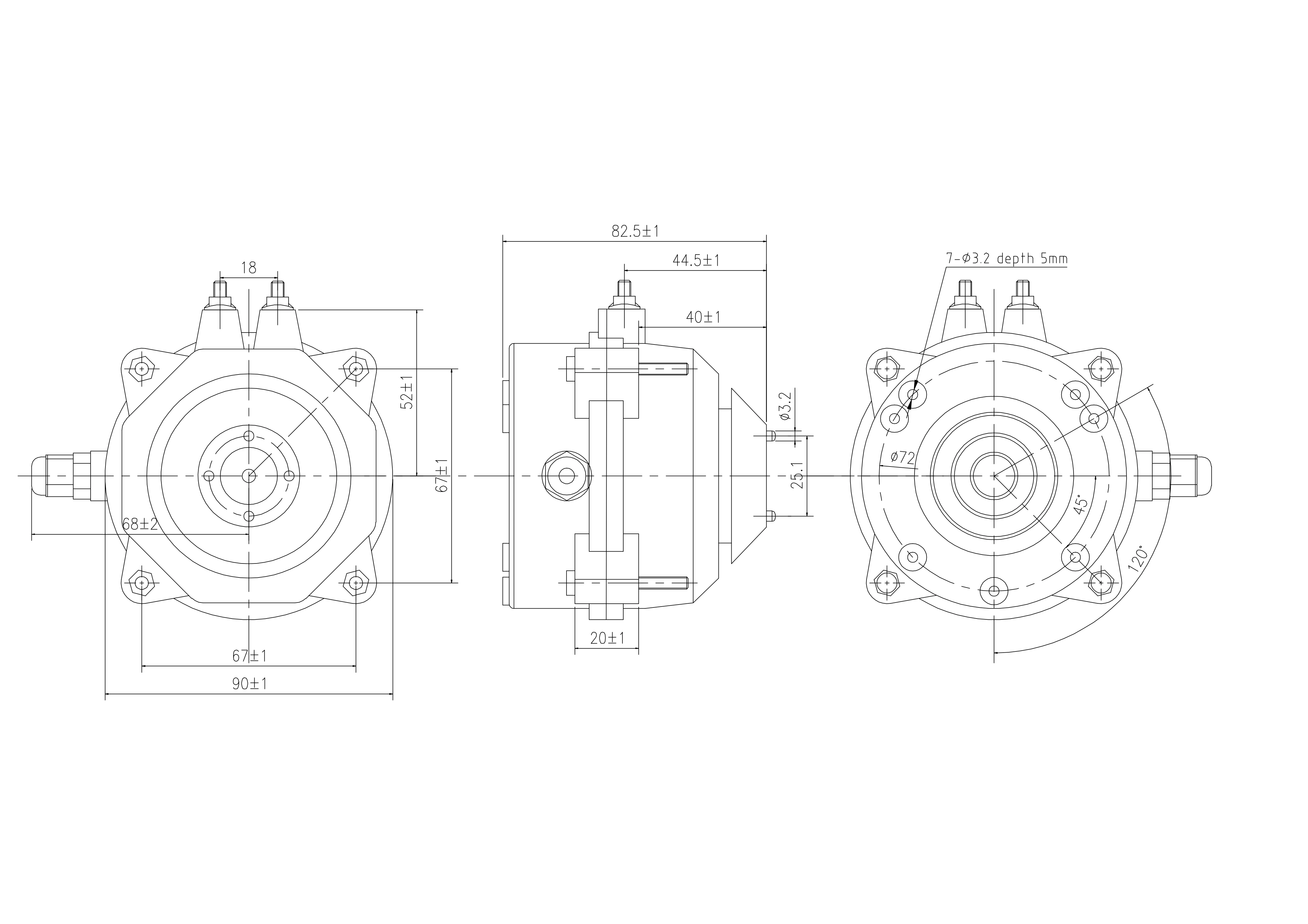 Ccc Certified Ball Bearing, AC110-240V, 50/60Hz, 1500RPM - detail 16