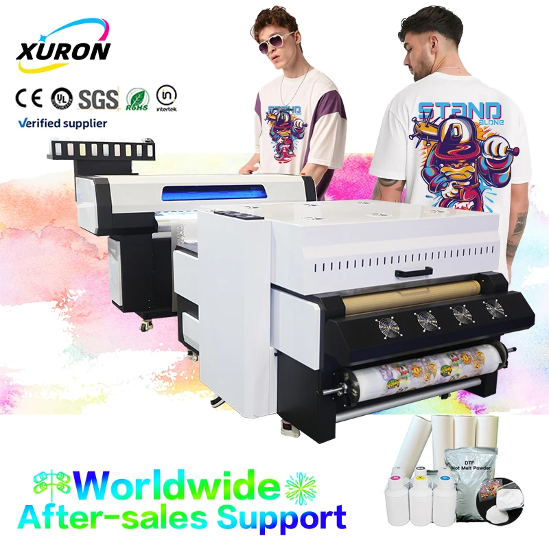 Multifunctional DTF Printer with New Condition Unleash Print Brilliance using Pigment Ink Excellence