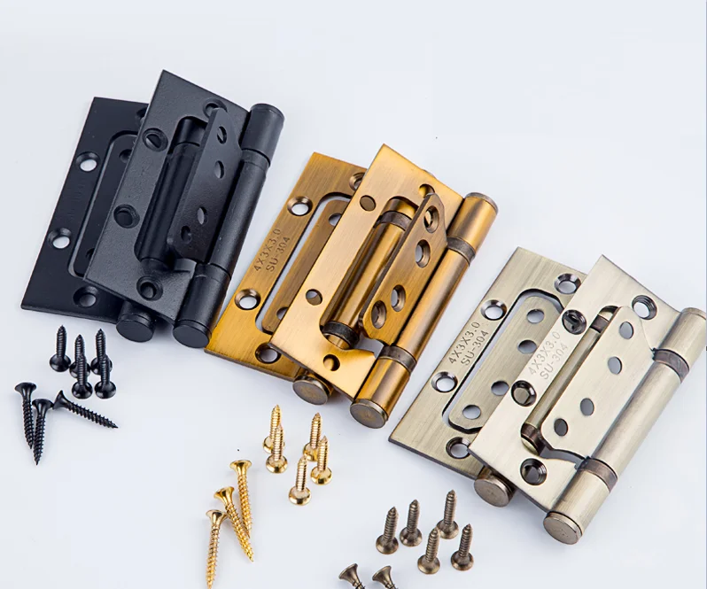 SS304 4-дюймовый бронзовый цвет винтажный шарнир с шариковым подшипником толщиной 3