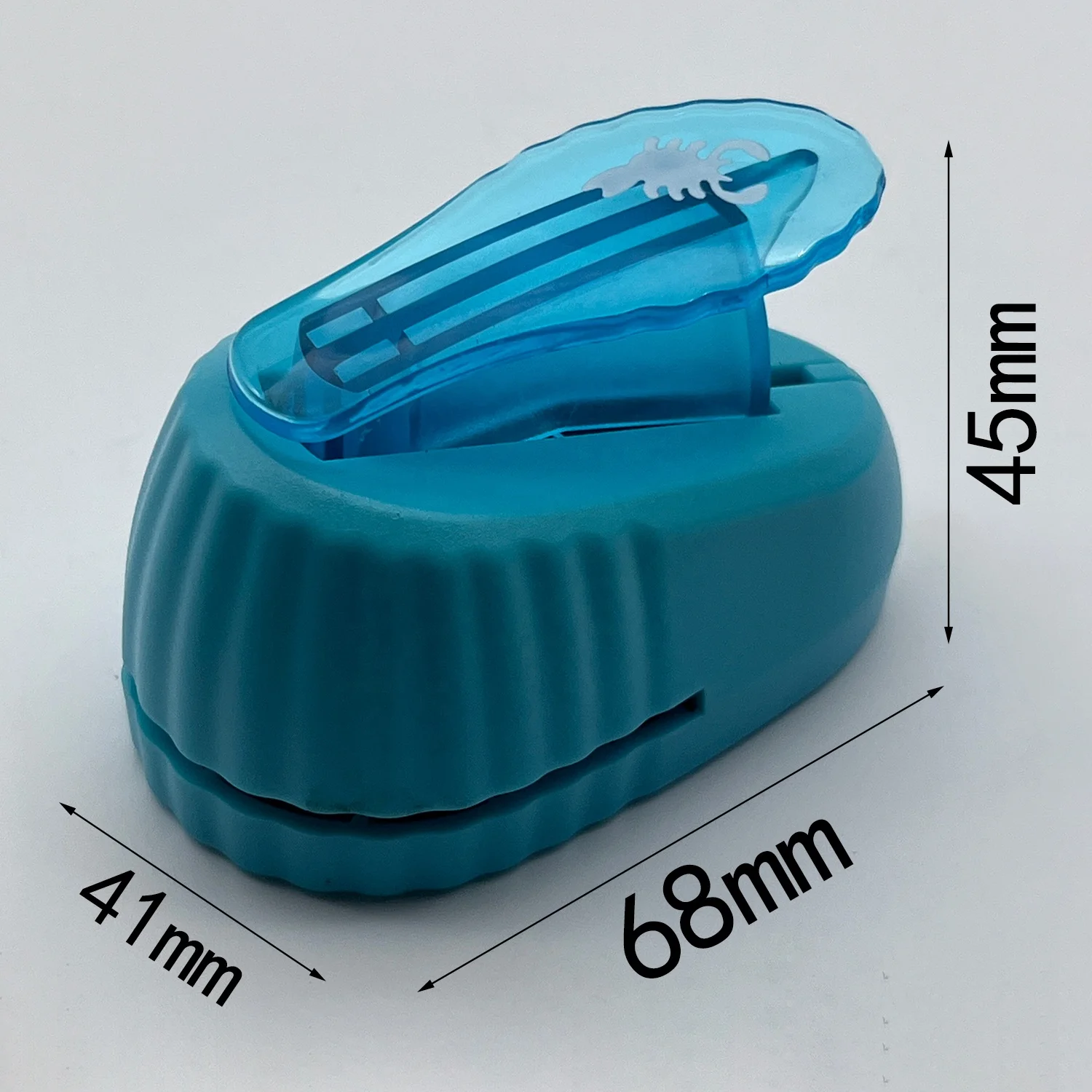 Portable DIY Cute Animal Shaped Embossing Tool Small Plastic Hole Puncher for Paper Craft Art Scrapbook Creation