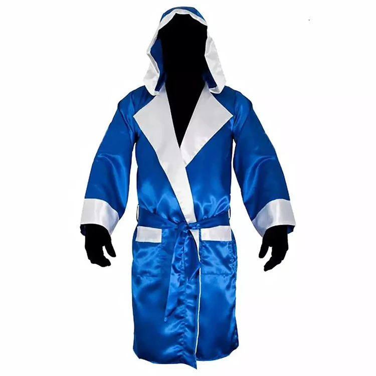 2024 Fighting Body Building Boxing Robe Gown Men Casual Wear Long ...