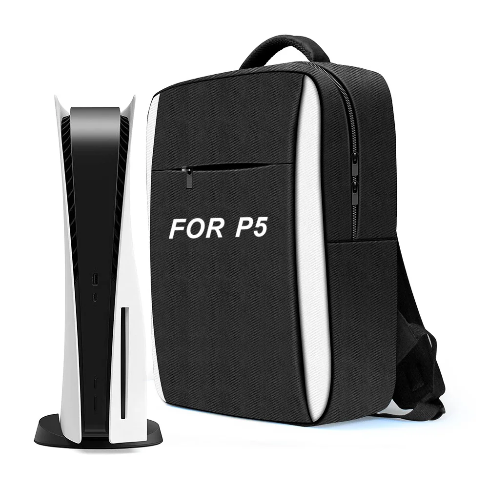 New Fashion Travel Backpack For Ps5 Carrying Case Portable Pouch