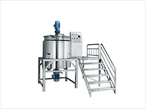200L Heated Agitator Mixing Tank with Agitator Polishing Homogenizer Pump High Shear Pump Machine Electric or Steam Mixer Pump