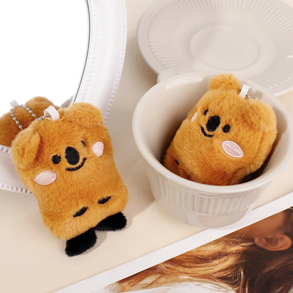 Custom Gift Kawaii Plush Keychain Backpack Pendant Korean Koala Fur
