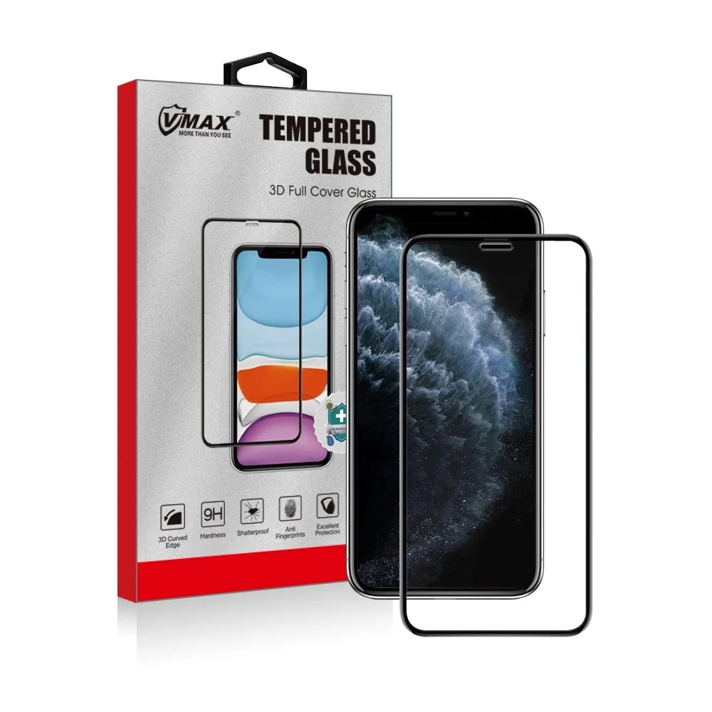 VMAX Новый защитный 3D экран с полным покрытием из закаленного стекла для iphone 11pro max