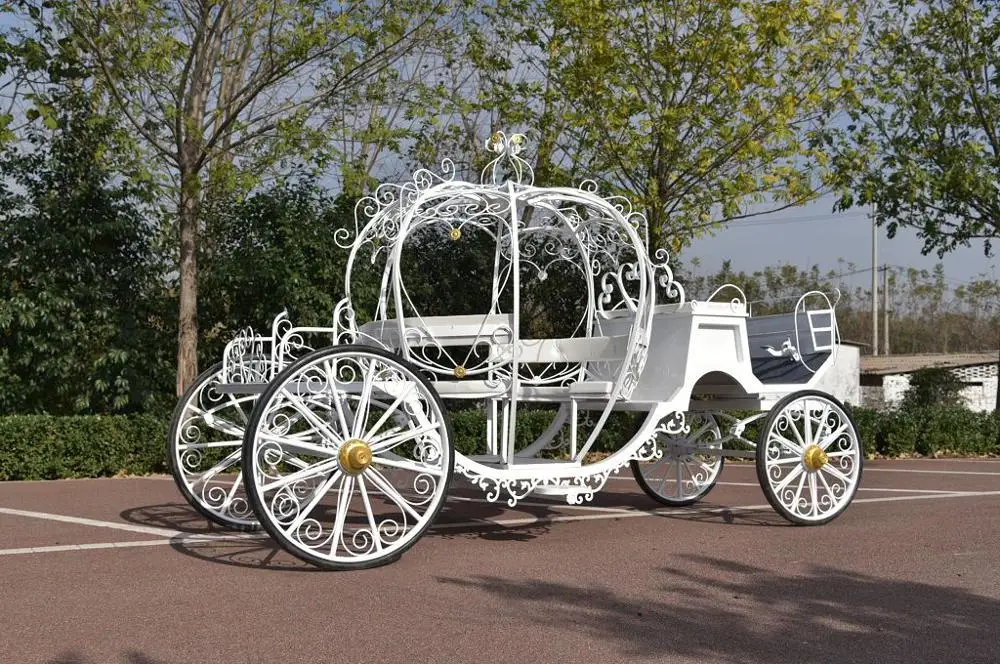 
 Новый дизайн, Лошадиная каретка с тыквой Золушкой для свадьбы  