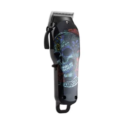 Kemei KM-735 профессиональная машинка для стрижки волос 2200 мА литиевая батарея быстрой зарядки в плоской спиралевидной форме черепа для стрижки волос человек машина Инструменты для укладки волос