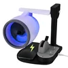 Turbofan with wireless charging-blue light