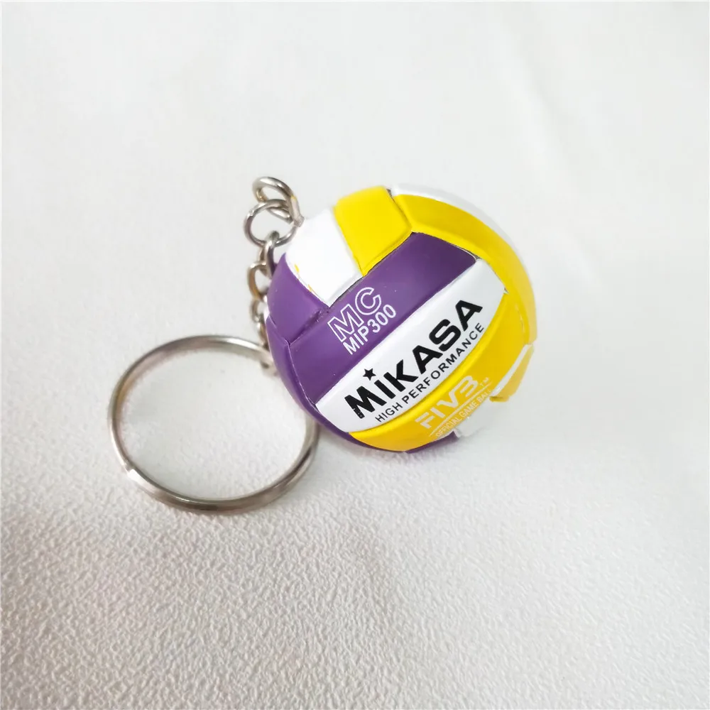 Mikasa Volleyball Keychain Sport Keychain Car Bag Ball Volleyball Key