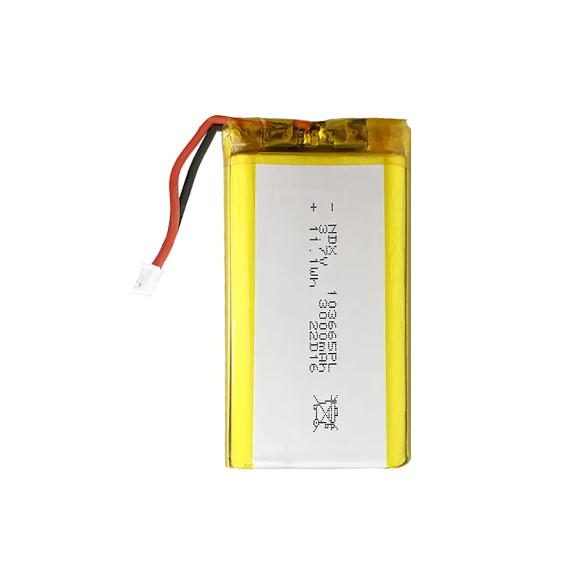 Customized Rechargeable Lipo Battery Sample Available 103665 3.7v 3000 ...