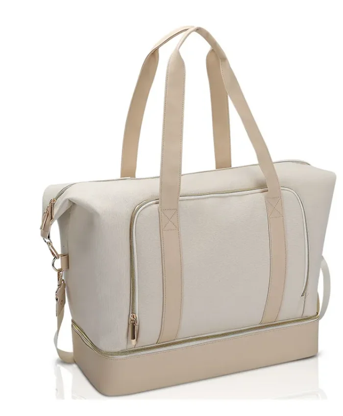 Factory Oem Luxury Designer Travel Weekend Duffel Bag Waterproof Custom Polyester Overnight Bag