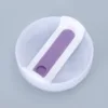 Cuerpo principal blanco lechoso-pieza blanca silicona violeta