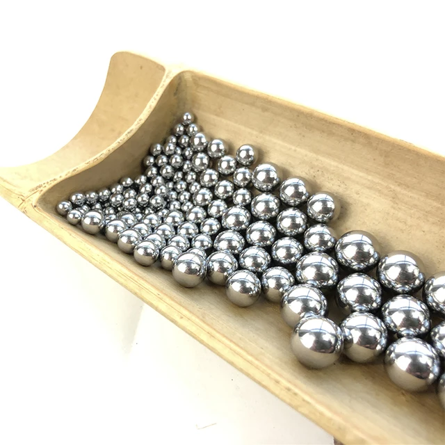 high precision 3.175mm 1/8 inch tungsten carbide steel ball solid metal ball from factory