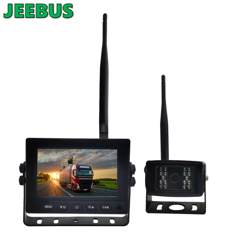 Manufacture Supply HD Night Vision Wireless IP67 WIFI Backup Car Reversing Camera Security Parking Video Monitoring
