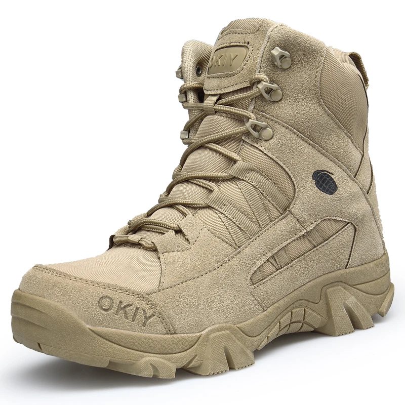 Amazon.com: LUXDAMAI Botas tácticas militares para hombre, botas de combate  de la selva del desierto, transpirables, botas de asalto de campo, botas de  montaña durables, caqui-42 : Todo lo demás