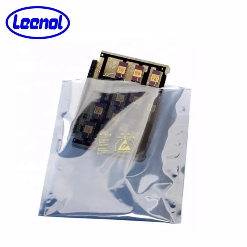 Leenol Customizable Plastic Esd Shielding Zip Lock Bag Smt Led ...