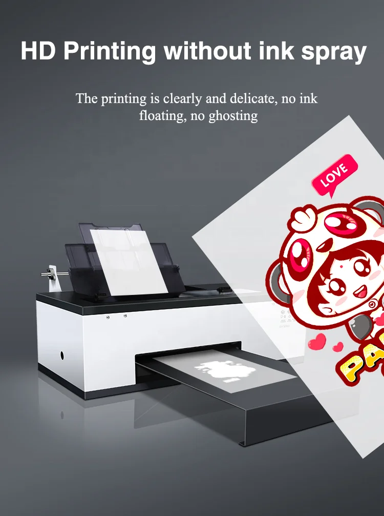 L1390 Direct Transfer Film Custom DTF Transfer Print DTF Printer A3 DTF Printer Printing Machine