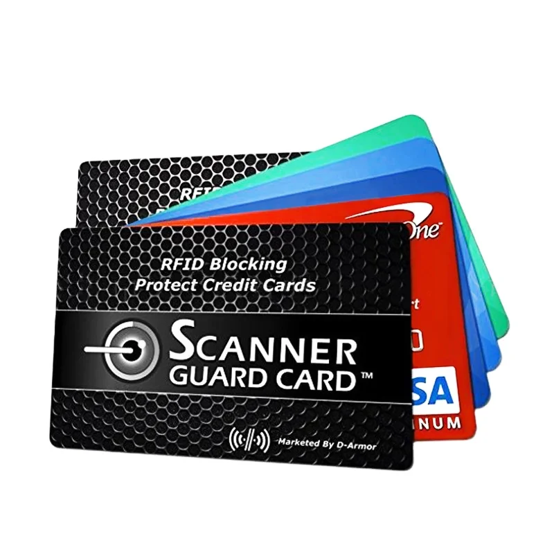 RFID Blocking Card NFC Shielding Anti-theft Swipe to Prevent ID/Bank Card Information From Being Stolen