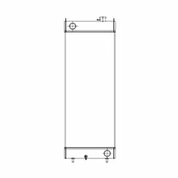 Water Tank Engine Cooling Radiator  For Caterpillar CAT E329D Excavator Construction Machinery Parts