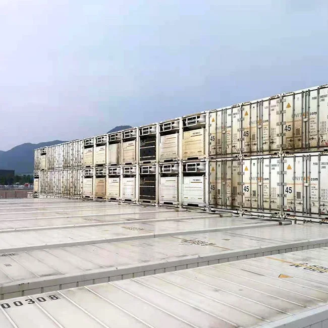 Slxi-серия SLXi 400 Серия thermo king 40 футов холодильный блок прицеп на продажу