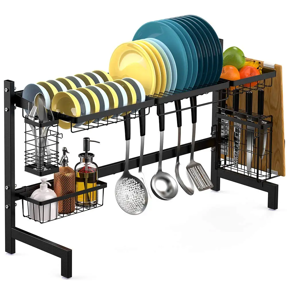 Wholesale Kitchen Multi-Function Over The Sink Removable Black