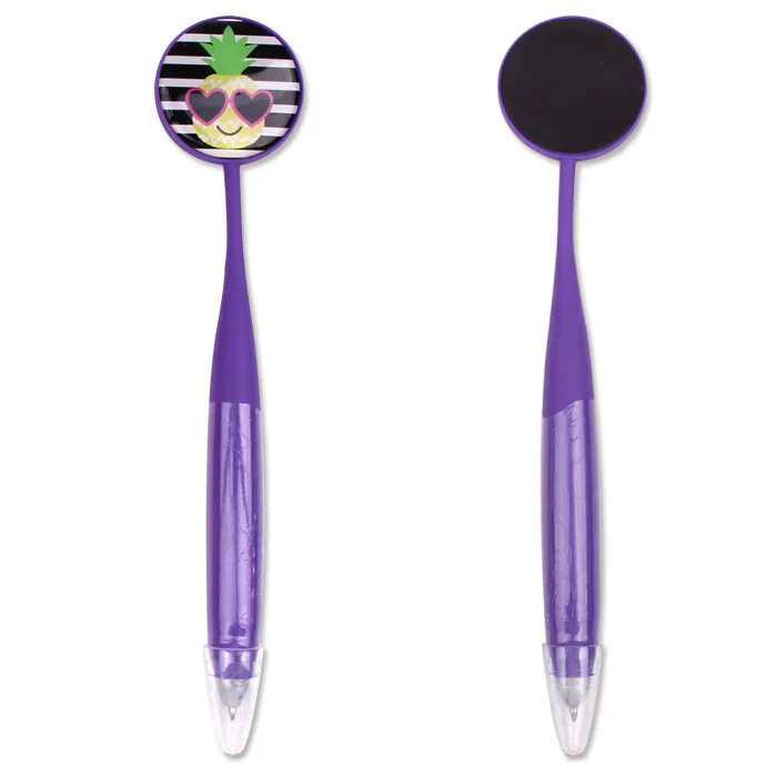 Ручка Licheng BP3395 с магнитом рекламная магнитная ручка резиновым покрытием в виде единорога для холодильника