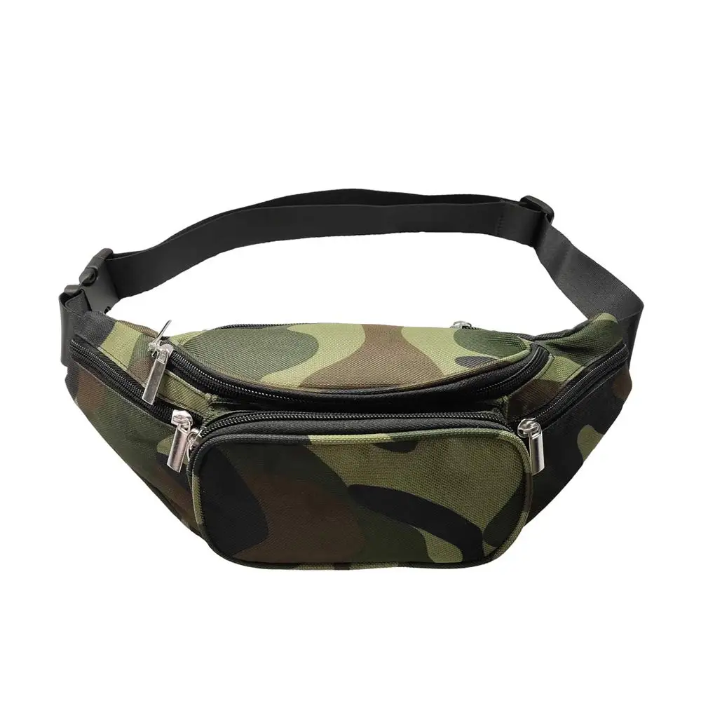Fanny Pack camouflage Tactics Waist Bag Hip Belt Pouch Travel Men Outdoor Purse 