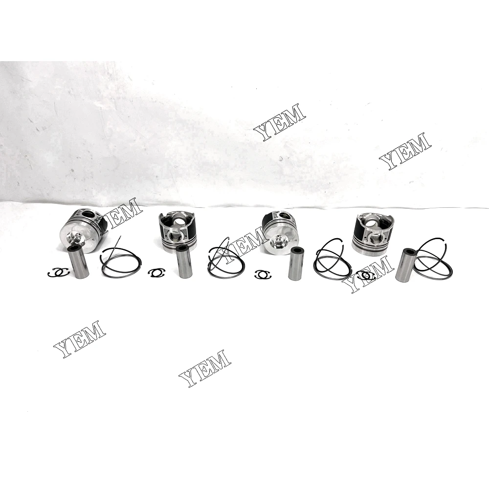 For Nissan FD33 1 Set Piston & Piston Rings Heavy Equipment Engine Parts 2