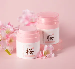 Custom LAIKOU Skincare Brightening Hydrating Whitening Niacinamide Sakura Face Moisturizing Serum Cream