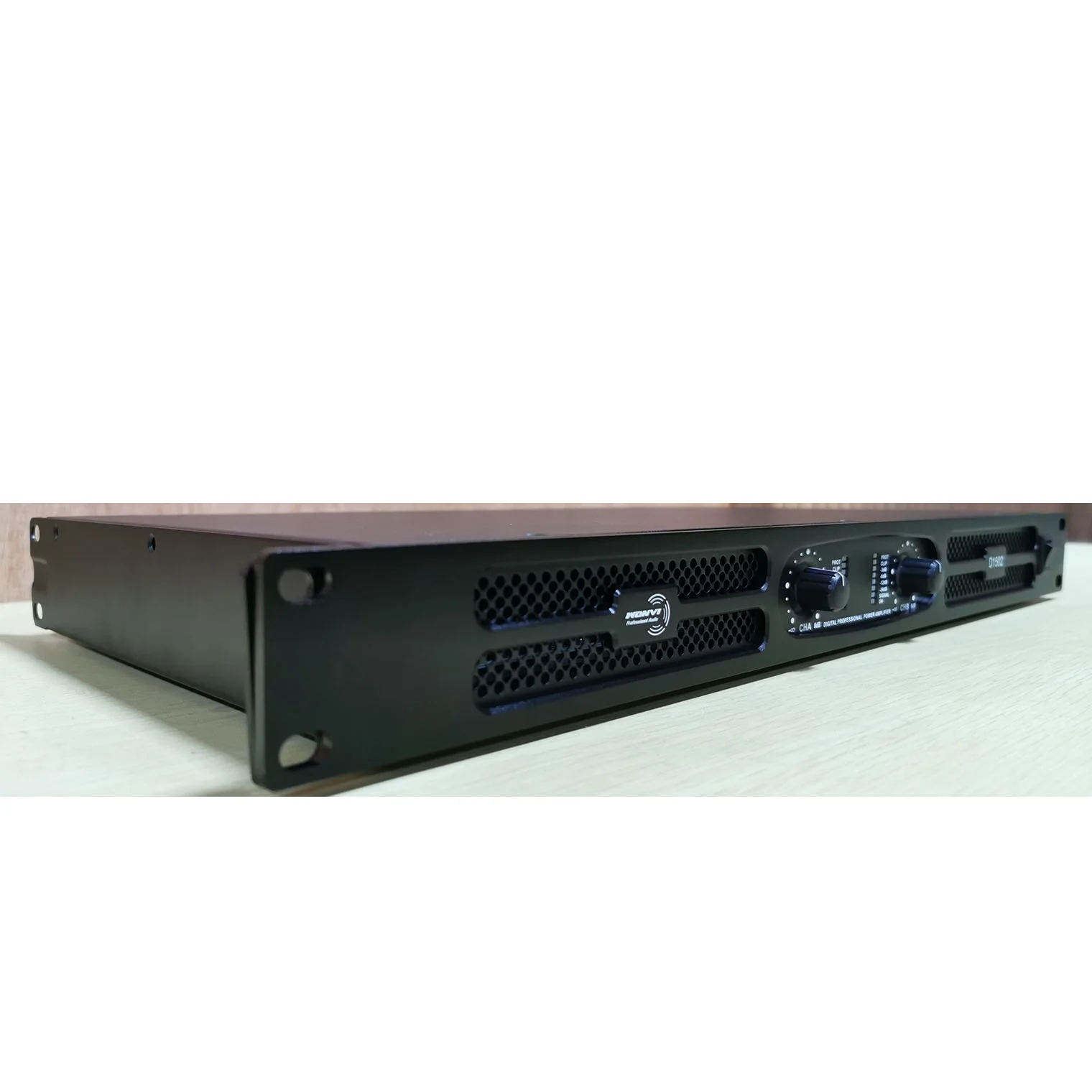 D1502 Pro Audio Class d Digital 1u Dsp 2 Channel 3000 Watt Amplifier High Power