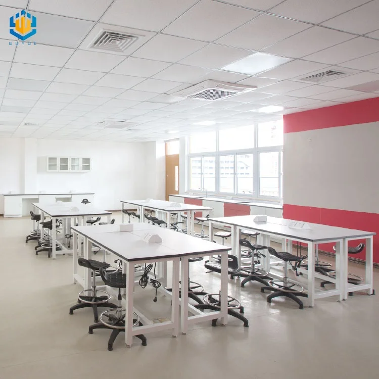 School Lab Furniture Physical Science Robitcs Lab Table Laboratory Work Tables