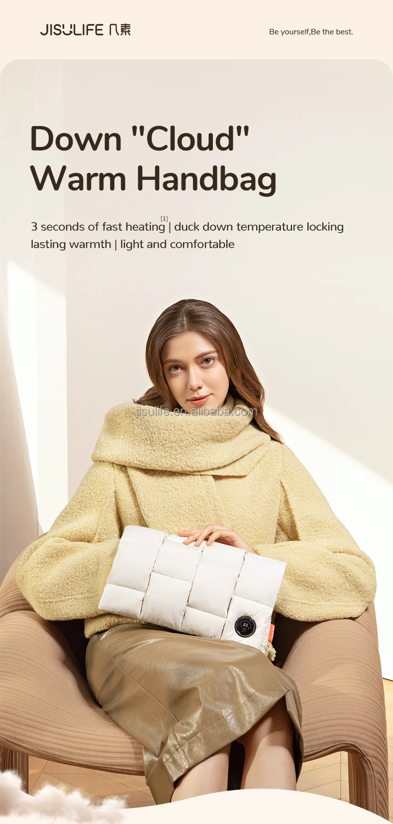 Jisulife 2022 Electric Overheat Protection Blanket Electric New Arrival