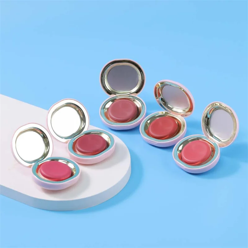 TY 2406 Private Label Custom Logo Vegan Blusher Cruelty Free Makeup Cute Rare Beauty Cream Blush Palette