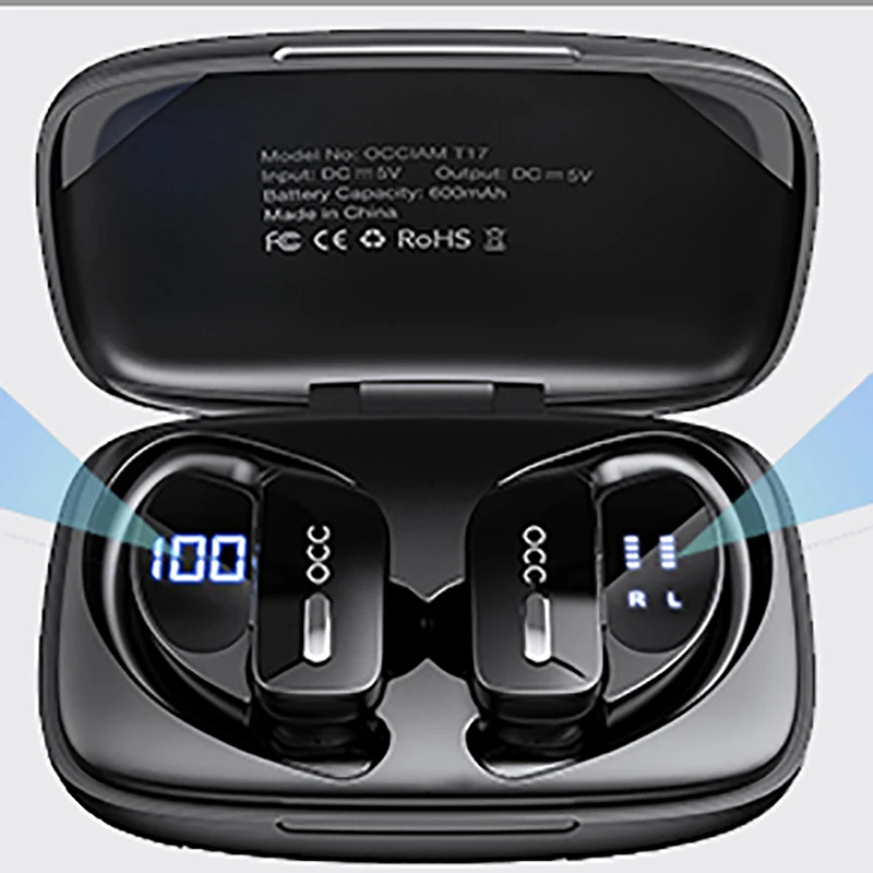 T17 TWS Wireless Earbuds Active Noise Cancelling Gaming Headset