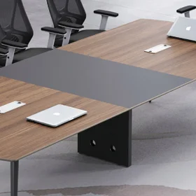 Meeting Room Table Set Design Presidential Meeting Table Minimalist Foldable Wood Office Furniture Panel Picture Color 2 Years