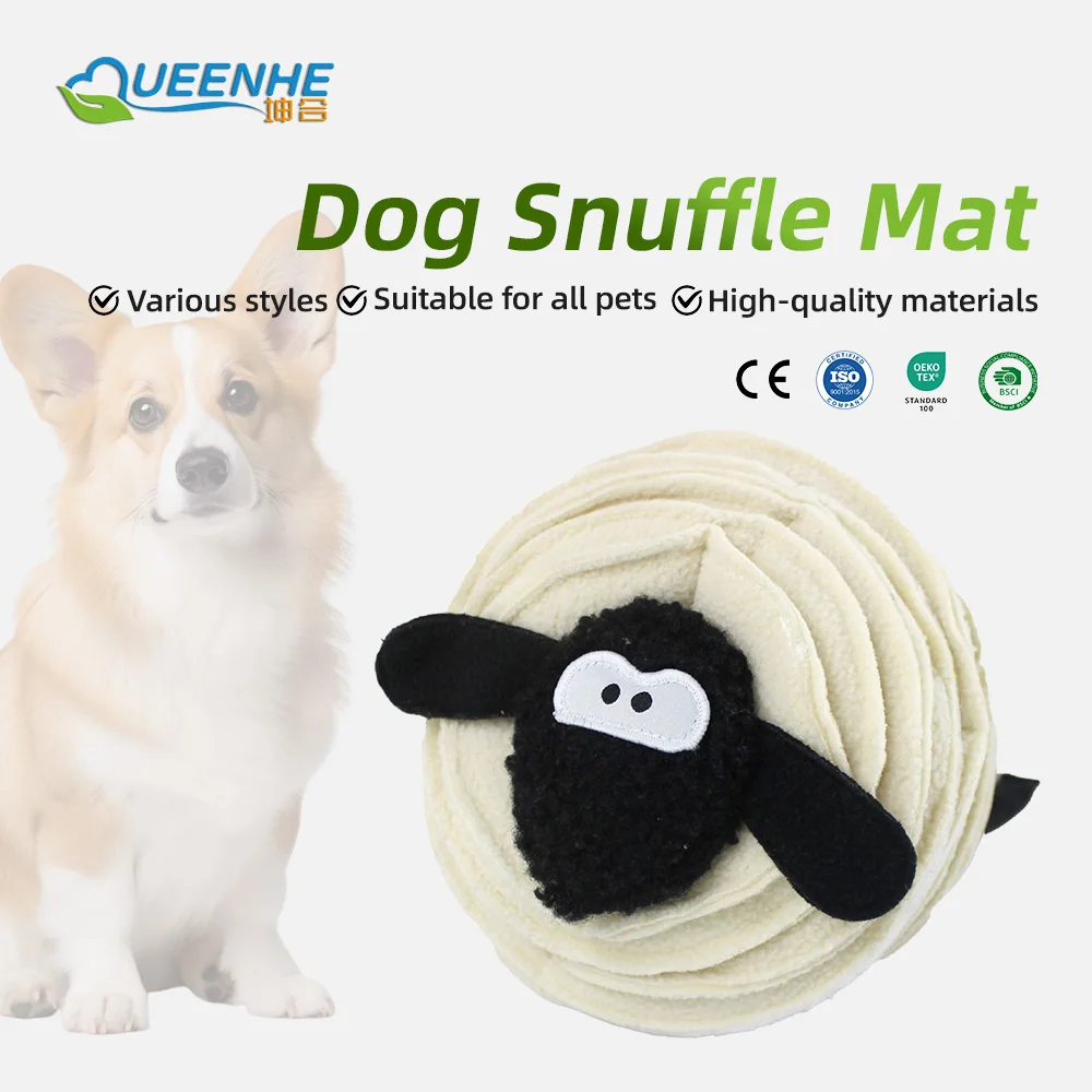 Wholesale Durable Shaker Fleece Modern Dog Snuffle Mat Washable Recycl - product detail 1
