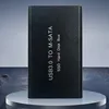 สายเคเบิลข้อมูลความเร็วสูง USB 3.0 สีดำด้าน