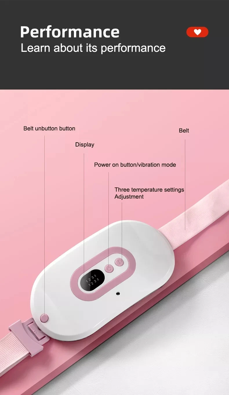 Menstrual Heating Pad Wrap Belt Portable Women Heating Pads For