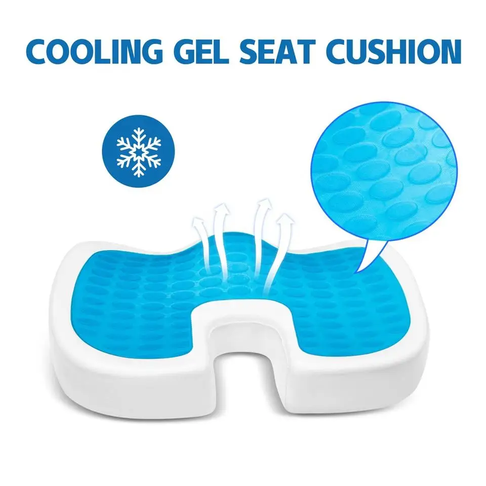 Pt Custom Gel Enhanced Seat Cushion Cooling Gel Seat Cushion Memory