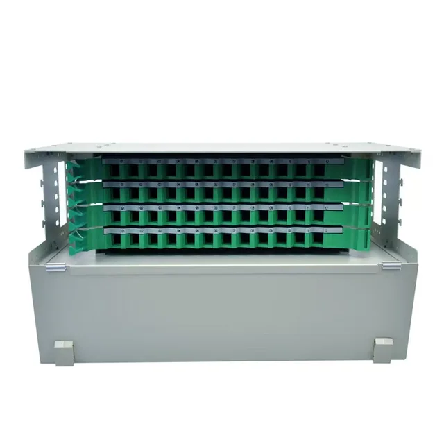 48 Port LC-LC ODF Optical Frames Box 3U SC 19 Inch Rack Mounted 96 48 Core ODF 48 Port Wall Mounted Odf Optical Fiber Equipment