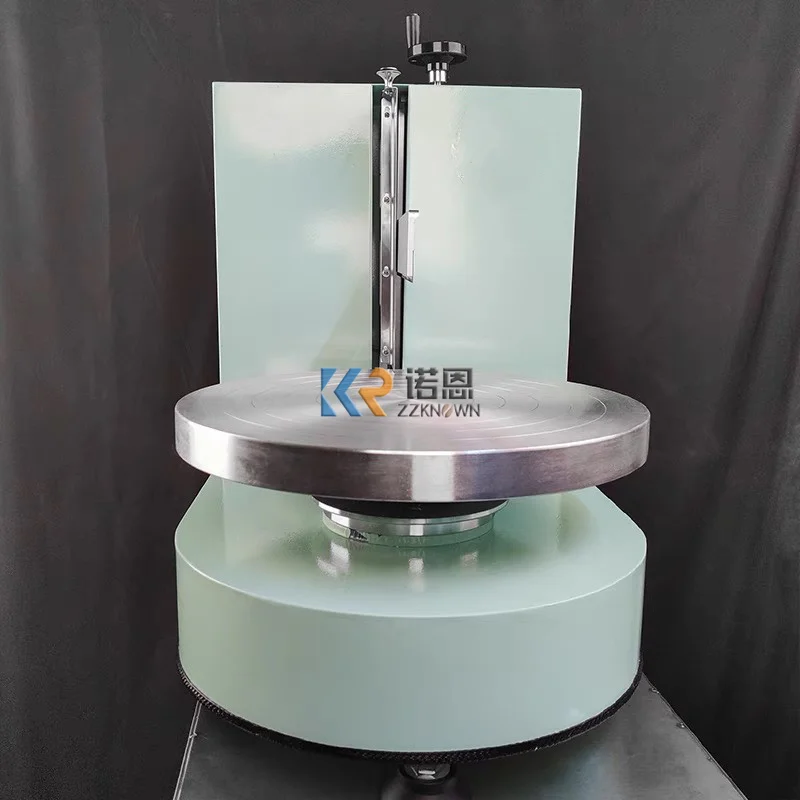 2025 Commercial Birthday Cake Cream Coating Making Machine Price 8inch Cake Decorating Smearing Daubing Machine for Wedding