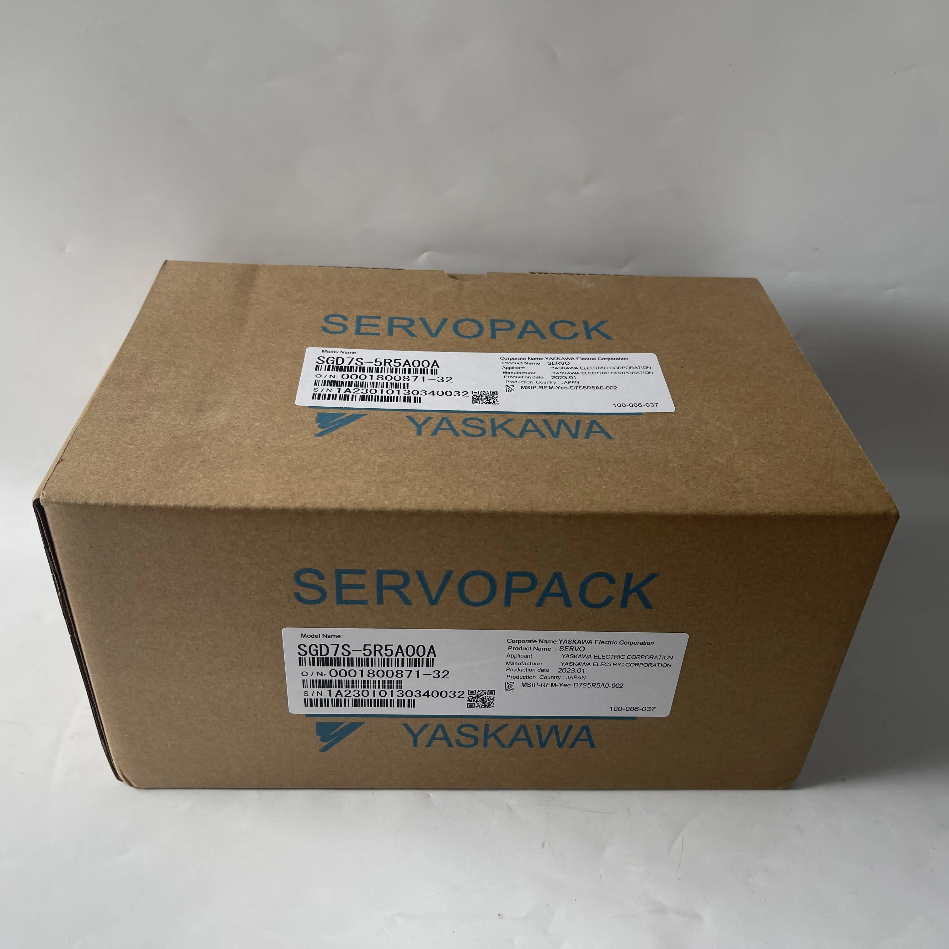 Yaskawa Servopack Servo Drive SGD7S-5R5A00A Yaskawa Servopack Servo Drive SGD7S-5R5A00A