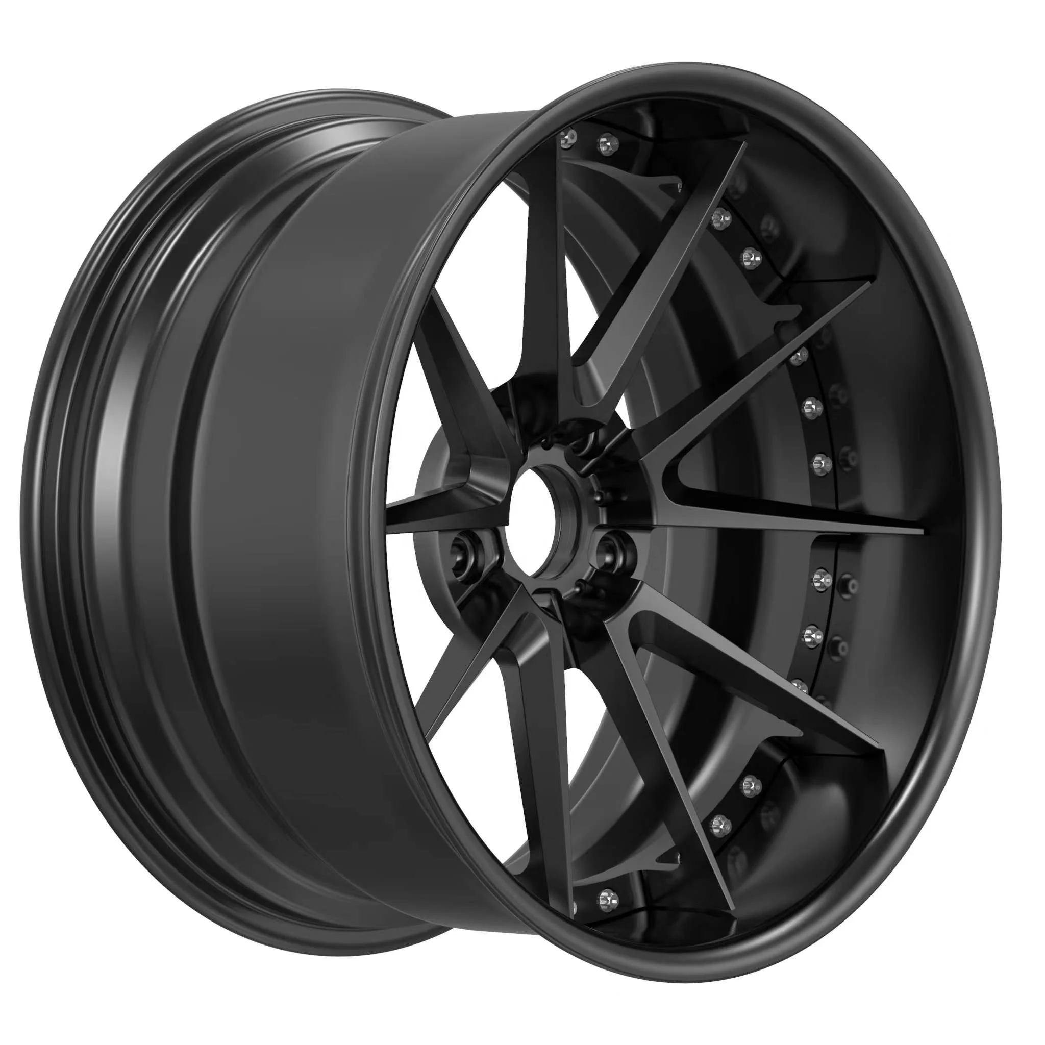 GTR用ディープディッシュコンケーブクロームゴールド22インチ