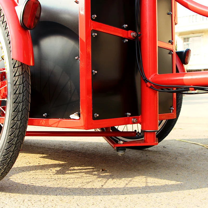 Reverse Trike Family Cargo Bike Electric Vehicle For Taking 1 Kids Or