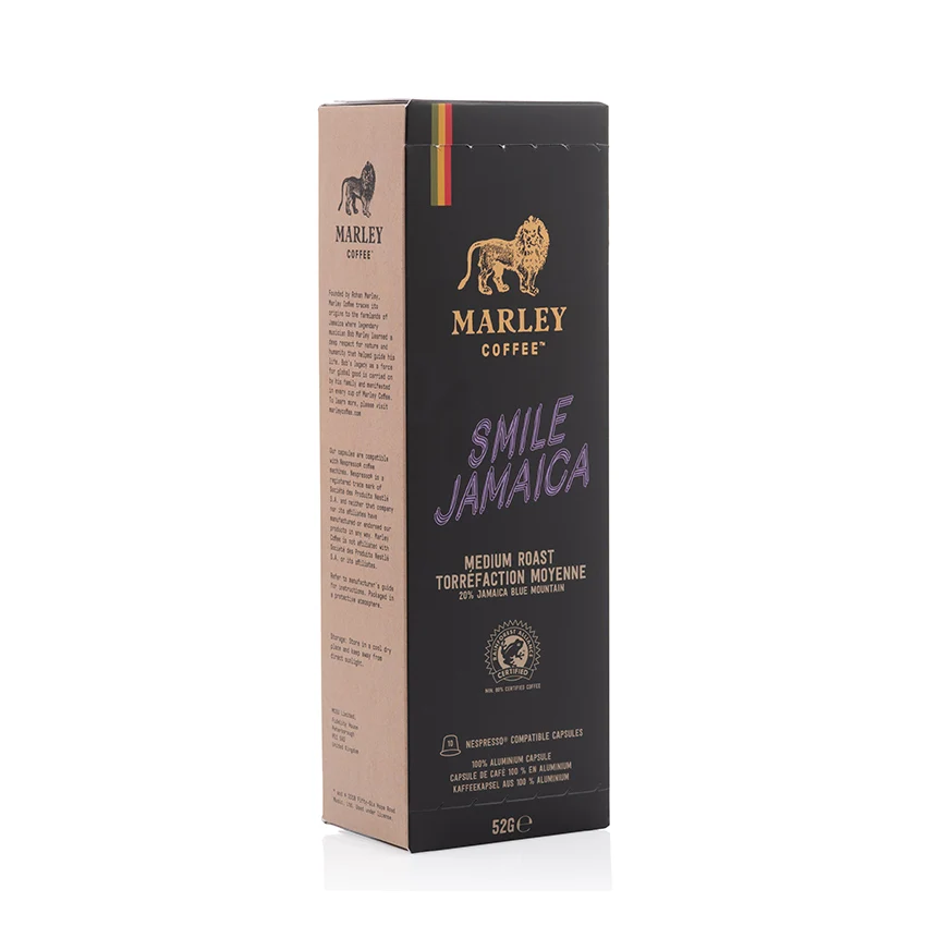 Cápsulas De Café Marley Nespresso,Alta Calidad,Buen Sabor,Soldado De  Búhos,Tostado Oscuro,Compatible Con Cápsulas De Café En Reino Unido - Buy  Café Orgánico De La Bolsa De Café De Embalaje De Etiqueta Privada De
