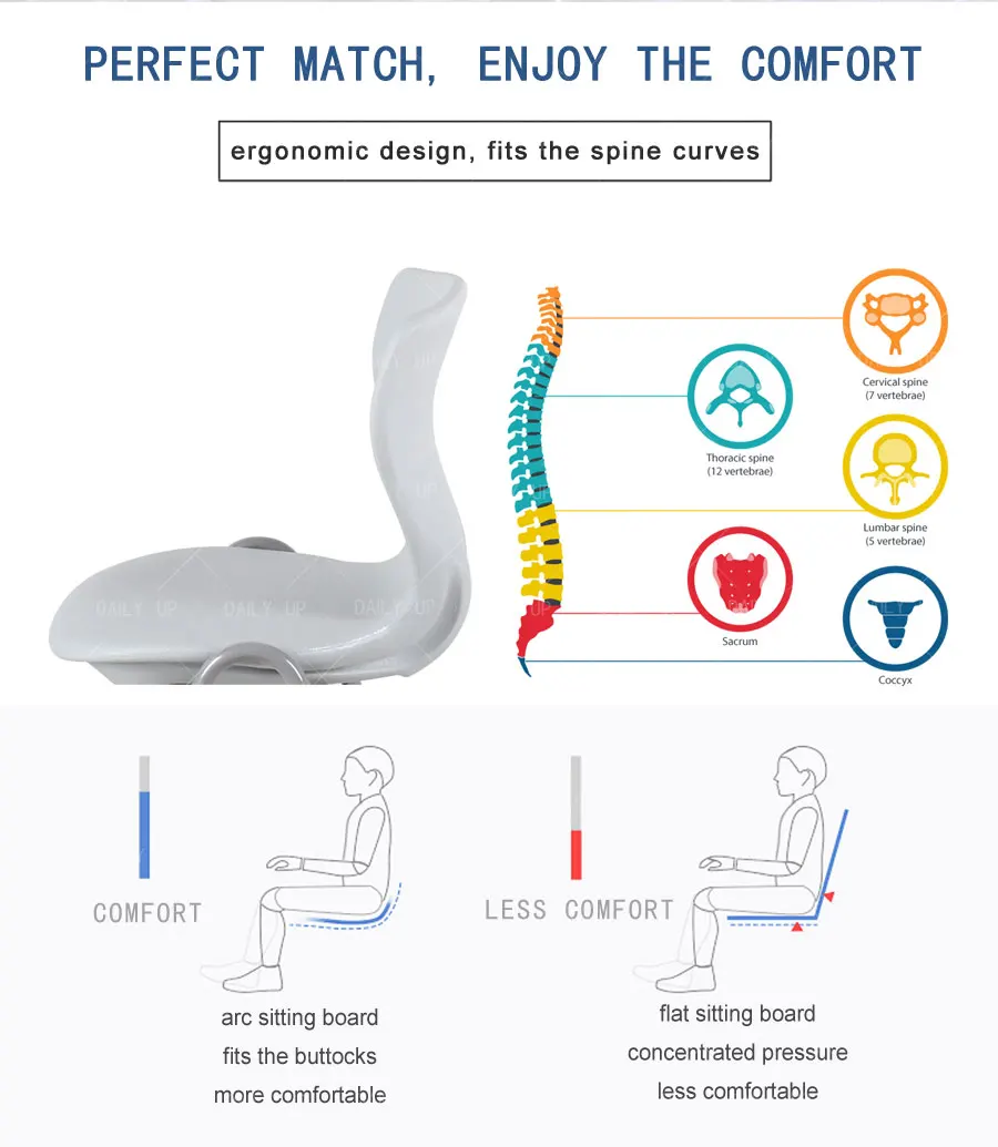Stackable Household Chair With Thick Seat Metal Frame Office Chair Ergonomic Leisure Chair For Living Room Kitchen Dining