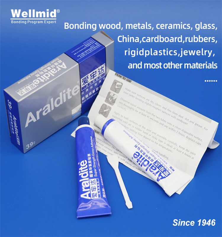 Araldite Standard Super Strength Epoxy Adhesive Slow Cure Ab Glue 2