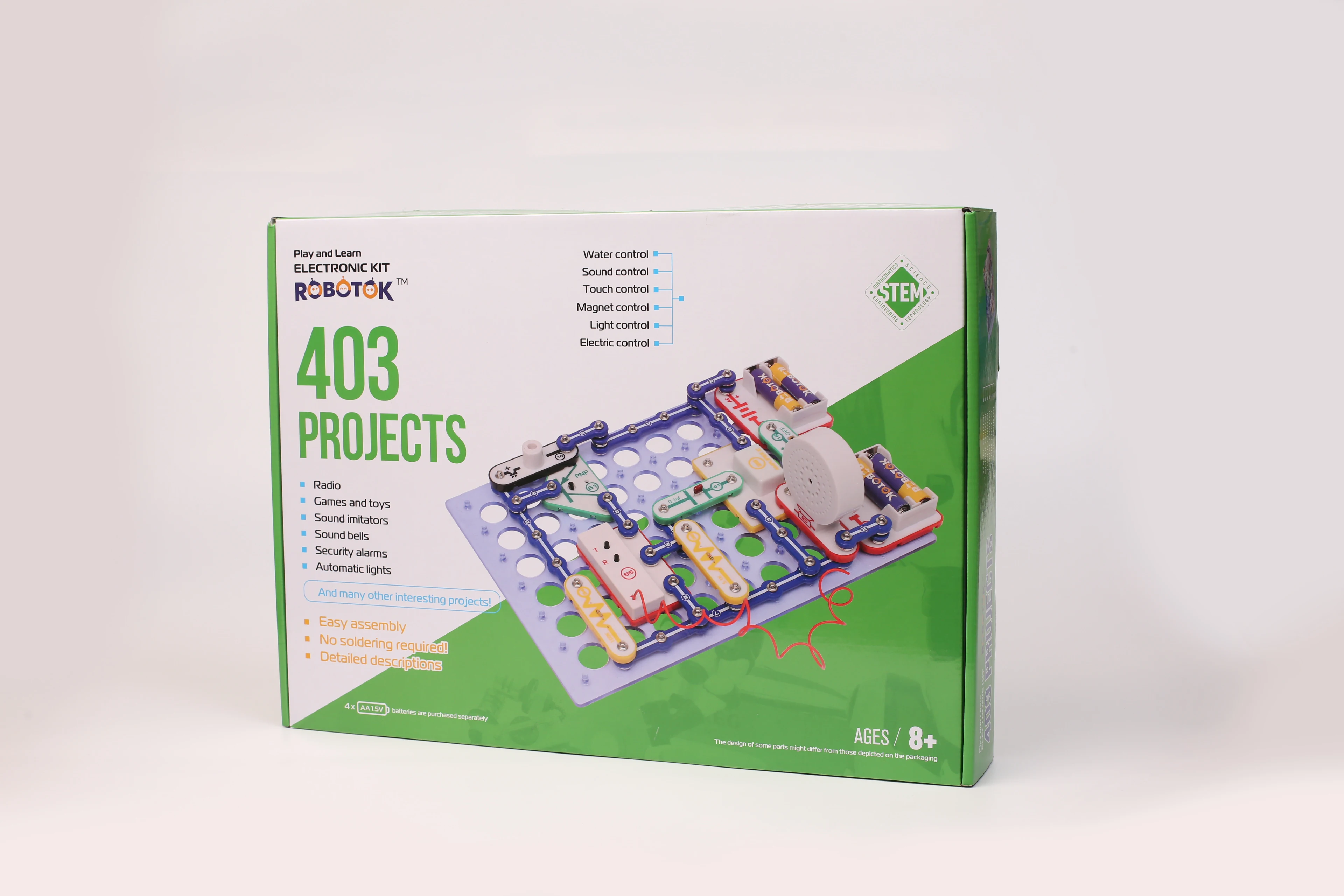 ROBOTOK #403 | Electronics Kits for Kids (English Packaging) DIY ...